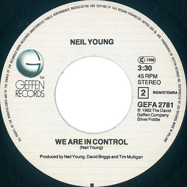 Neil Young : Little Thing Called Love (7", Single)