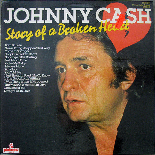 Johnny Cash : Story Of A Broken Heart (LP, Comp)
