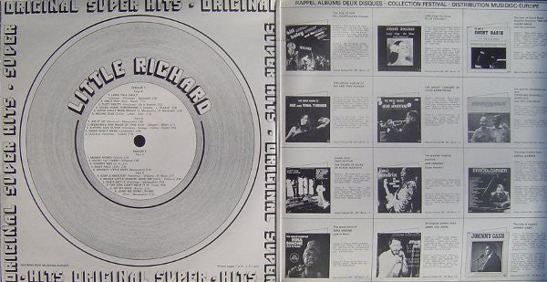 Little Richard : Original Super Hits (2xLP, Comp, Gat)