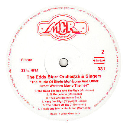 Ennio Morricone, The Eddy Starr Orchestra & Singers : The Music Of Ennio Morricone And Other Great Western Movie Themes & Movie Themes (3xLP, Comp + Box)