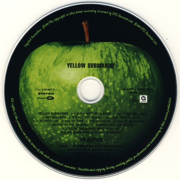 The Beatles : Yellow Submarine (CD, Album, Dlx, Enh, Ltd, RE, RM)
