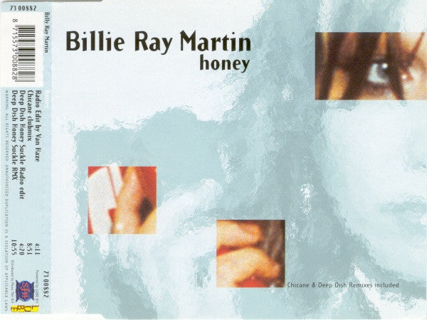 Billie Ray Martin : Honey (CD, Maxi)