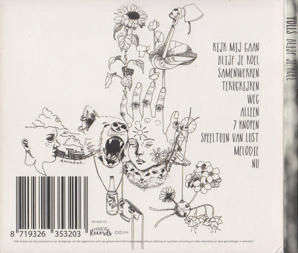 Tolls (2) : Blijf Je Koel (CD)