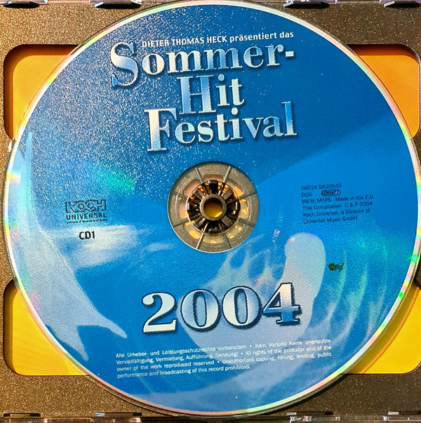 Various : Sommer Hit Festival 2004 (2xCD, Comp)