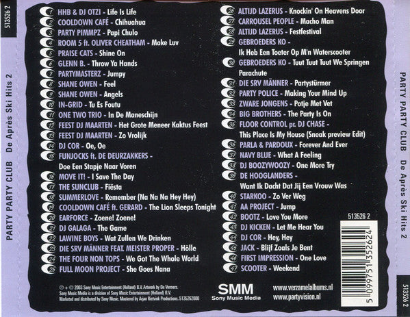 Various : Party Party Club - De Après Ski Hits 2 (CD, Comp, Mixed)
