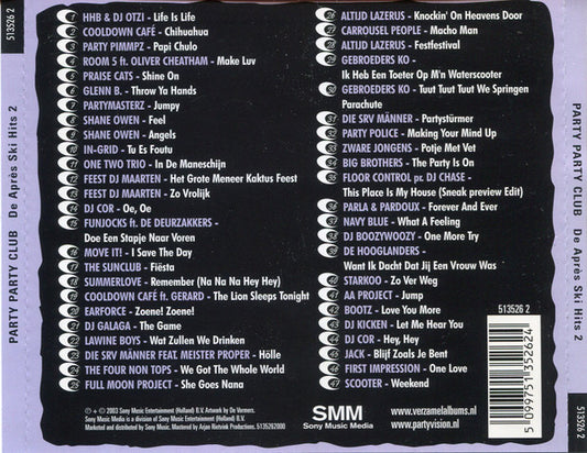 Various : Party Party Club - De Après Ski Hits 2 (CD, Comp, Mixed)