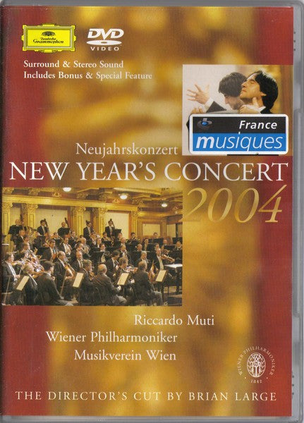 Riccardo Muti - Wiener Philharmoniker The Director's Cut By Brian Large : New Year's Concert 2004 (DVD-V)