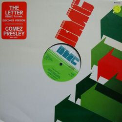 Gomez Presley : The Letter (Remix - Disconet Version) (12")