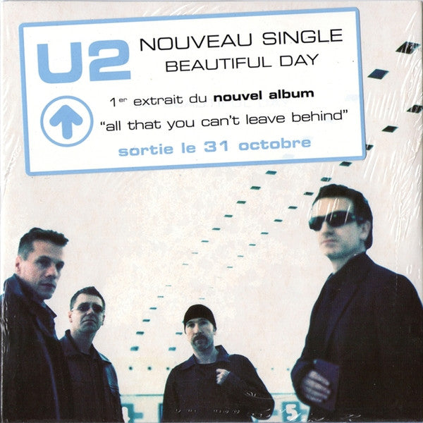 U2 : Beautiful Day (CD, Single, Car)