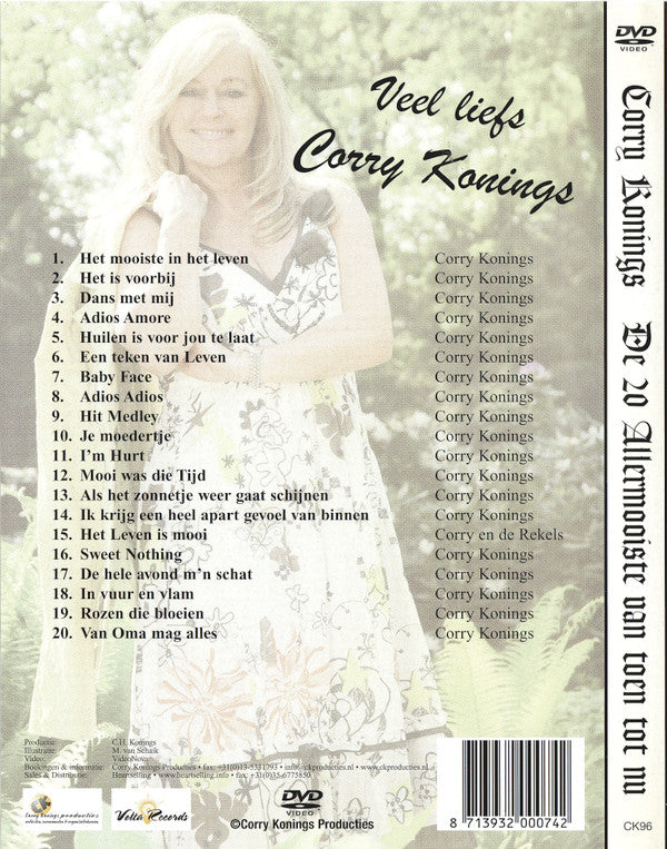 Corry Konings : De 20 Allermooiste Van Toen Tot Nu (DVD-V)