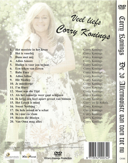 Corry Konings : De 20 Allermooiste Van Toen Tot Nu (DVD-V)