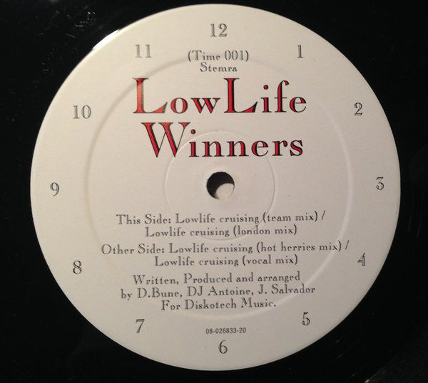 Low Life Winners : Lowlife Cruising (12")
