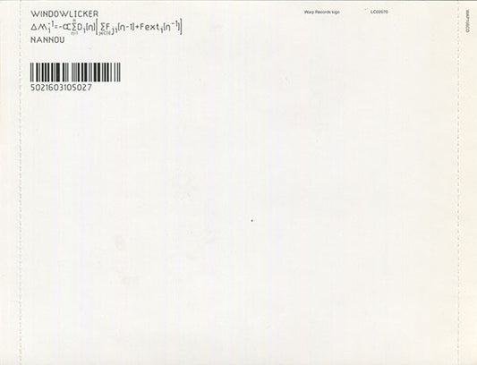 Aphex Twin : Windowlicker (CD, EP)