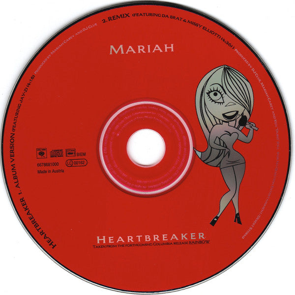 Mariah Carey : Heartbreaker (CD, Single, Car)