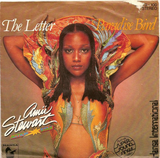 Amii Stewart : The Letter / Paradise Bird (7", Single)