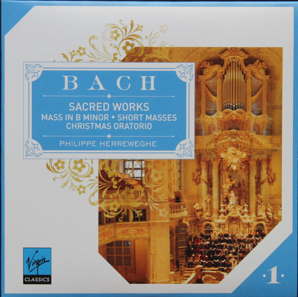 Johann Sebastian Bach, Philippe Herreweghe : Sacred Works (6xCD, Comp + Box, Comp)