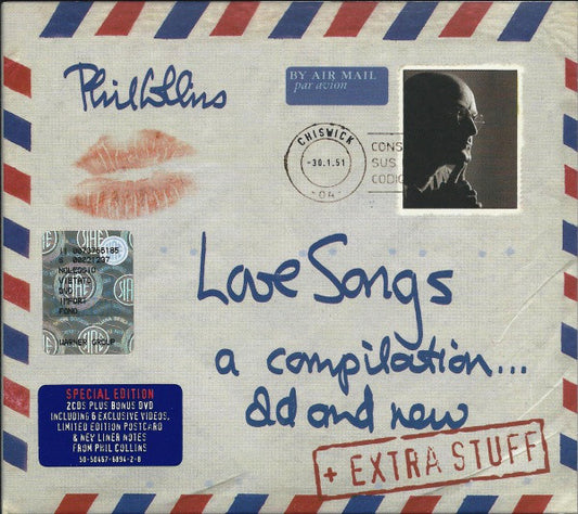 Phil Collins : Love Songs (A Compilation... Old And New) (+Extra Stuff) (2xCD, Comp + DVD-V, Comp, NTSC + S/Edition)
