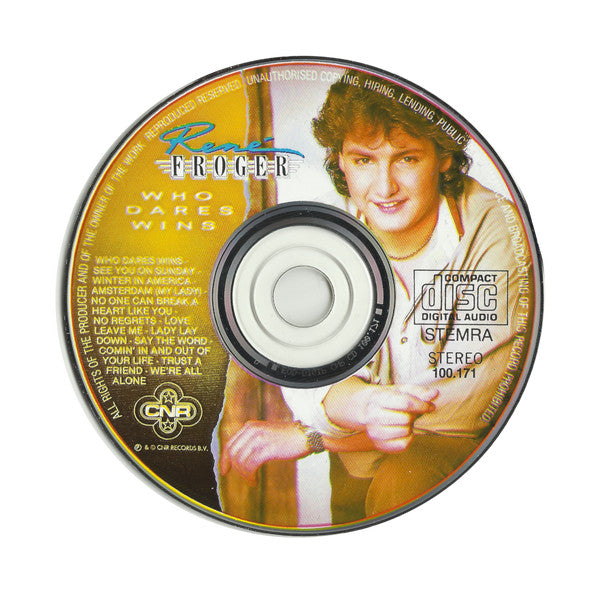 René Froger : Who Dares Wins (CD, Album, Ltd, Pic)
