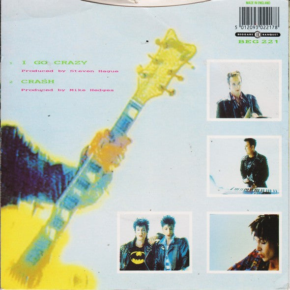 Flesh For Lulu : I Go Crazy (7", Single)