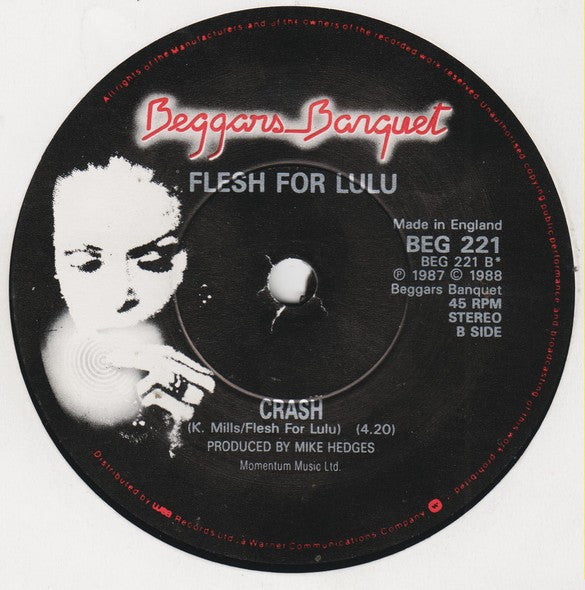 Flesh For Lulu : I Go Crazy (7", Single)