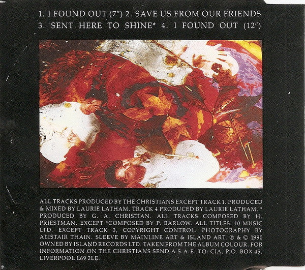 The Christians : I Found Out (CD, Maxi)