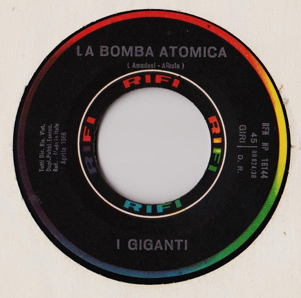 I Giganti : Tema (7")