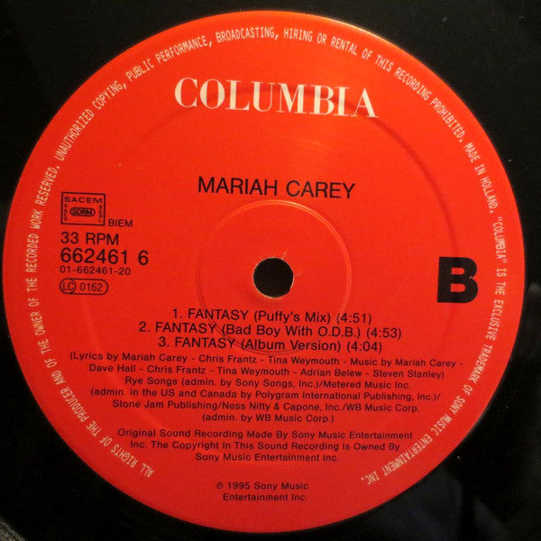 Mariah Carey : Fantasy (2x12", Gat)