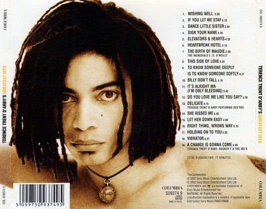 Terence Trent D'Arby : Greatest Hits (2xCD, Comp)
