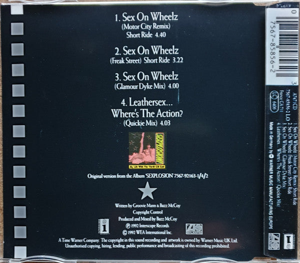 My Life With The Thrill Kill Kult : Sex On Wheelz (CD, Single)