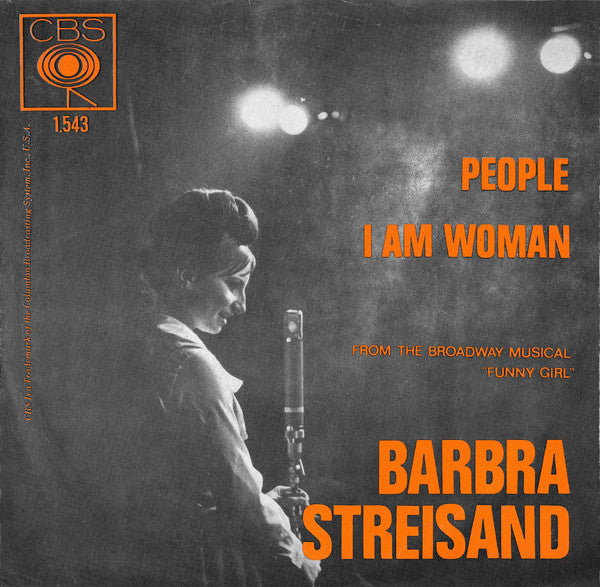 Barbra Streisand : People / I Am Woman (7")