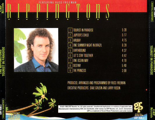 The Rippingtons Featuring Russ Freeman (2) : Tourist In Paradise (CD, Album)