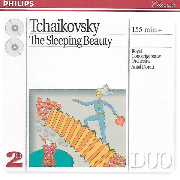 Pyotr Ilyich Tchaikovsky, Concertgebouworkest, Antal Dorati : The Sleeping Beauty (2xCD, Album, RE, RM)