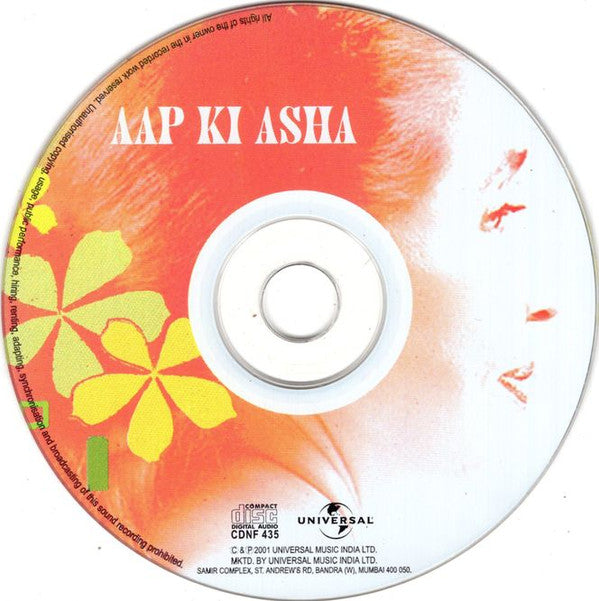 Asha Bhosle : Aap Ki Asha (CD, Album)