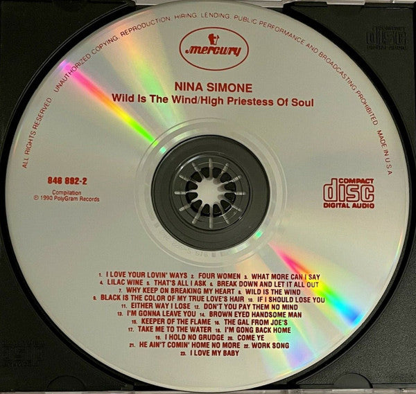 Nina Simone : Wild Is The Wind / High Priestess Of Soul (CD, Comp, RM)