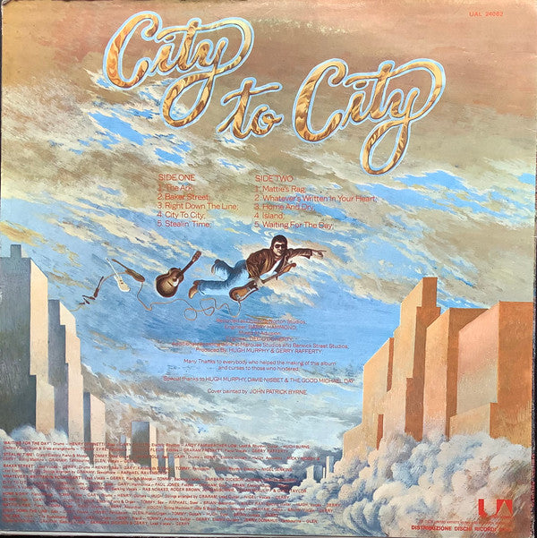 Gerry Rafferty : City To City (LP, Album)