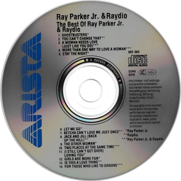 Ray Parker Jr. & Raydio : The Best Of Ray Parker Jr. & Raydio (CD, Comp)