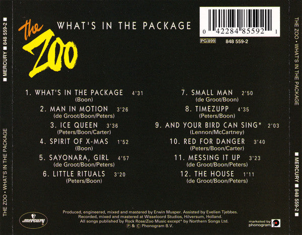 The Zoo (13) : What's In The Package (CD, Album)