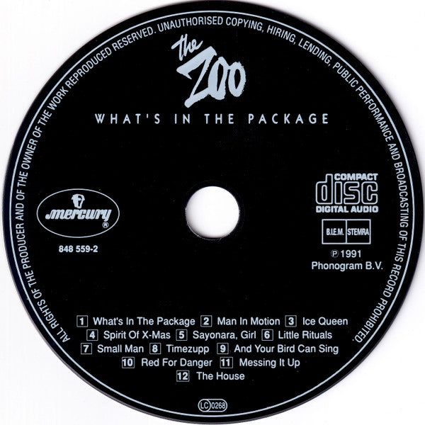 The Zoo (13) : What's In The Package (CD, Album)