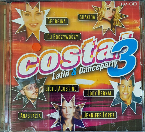 Various : Costa! 3 Latin & Danceparty (CD, Album)