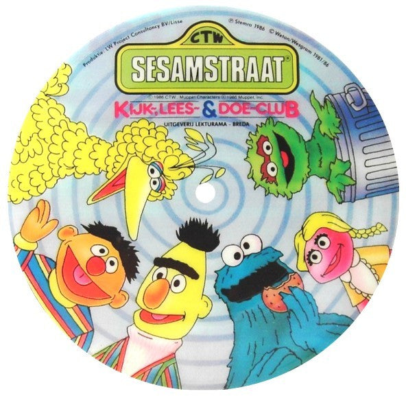 Sesamstraat : Bert En Ernie (Flexi, 7", S/Sided, Pic)