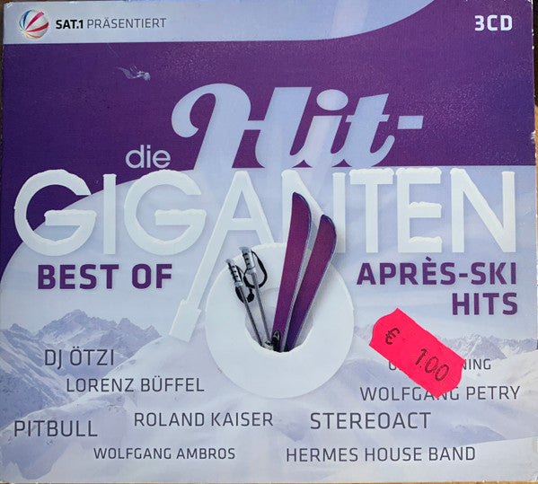 Various : Die Hit-Giganten - Best Of Après-Ski-Hits (3xCD, Comp, RE)