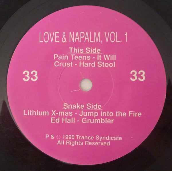 Various : Love & Napalm, Vol. 1 (7", EP)