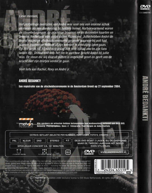 Various : André Bedankt (DVD-V, PAL)