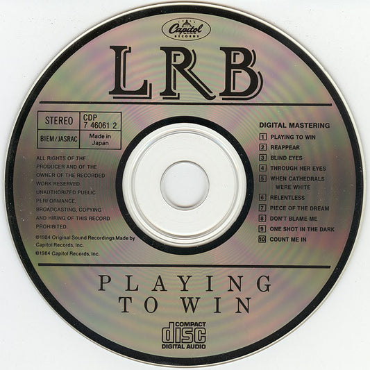 Little River Band : Playing To Win (CD, Album)
