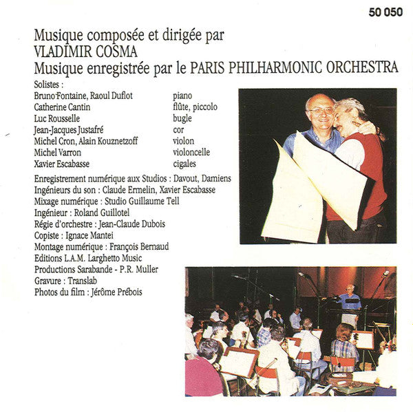 Vladimir Cosma : La Gloire De Mon Père / Le Château De Ma Mère (Bande Originale Du Film) (CD, Comp)