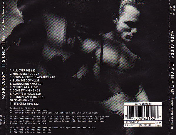 Mark Curry (2) : It's Only Time (CD, Album)