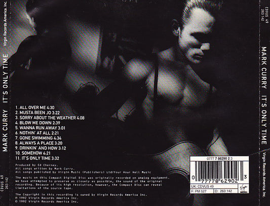 Mark Curry (2) : It's Only Time (CD, Album)