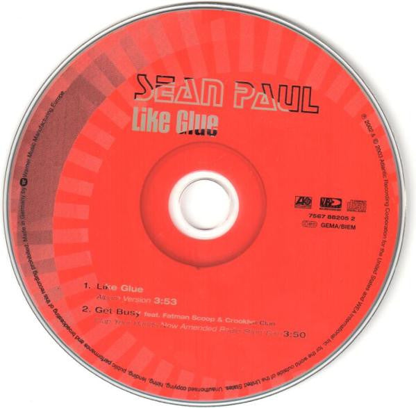 Sean Paul : Like Glue (CD, Single)