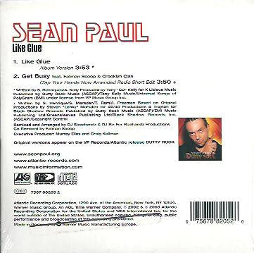 Sean Paul : Like Glue (CD, Single)