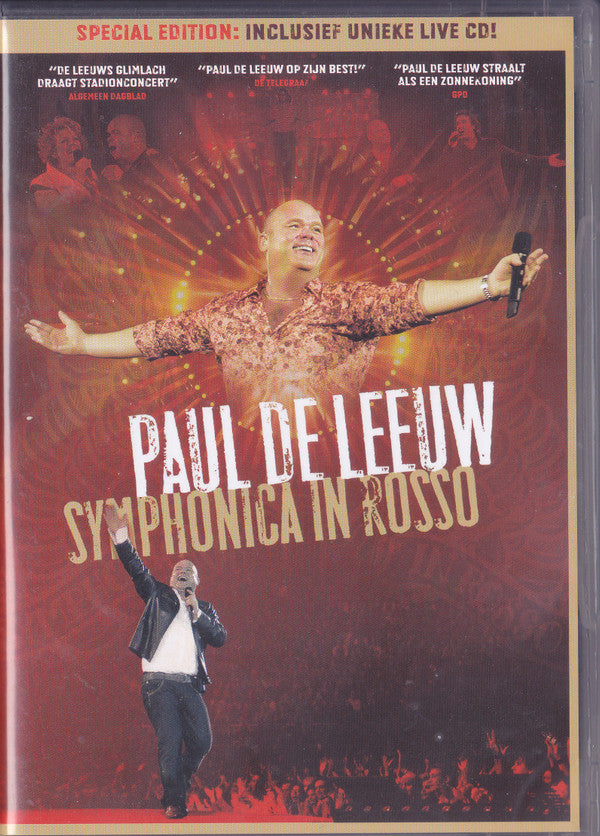 Paul de Leeuw : Symphonica In Rosso (DVD-V, PAL + CD, S/Edition)
